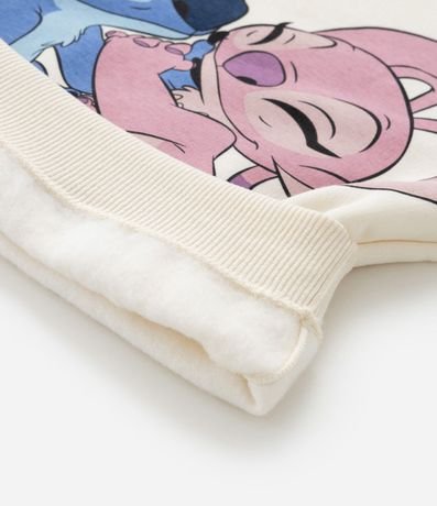 Conjunto Infantil Calentito con Estampa Stitch y Angel - Talle 1 a 6 años 11