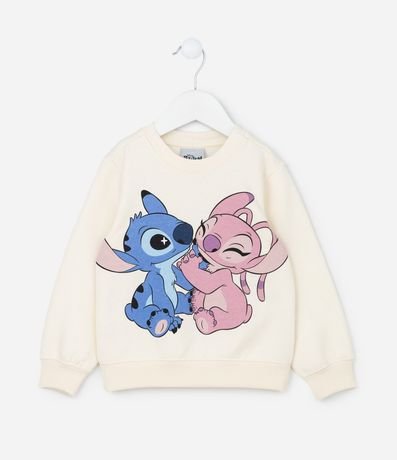 Conjunto Infantil Calentito con Estampa Stitch y Angel - Talle 1 a 6 años 2