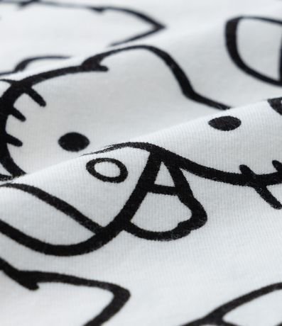 Remera Corta Infantil con Estampa Hello Kitty - Talle 5 a 14 años 3