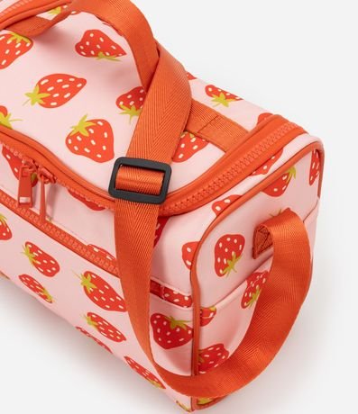 Lunchera con Estampa de Morangos y Separadores 4