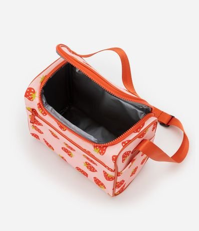 Lunchera con Estampa de Morangos y Separadores 7