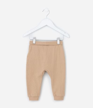Pantalón Infantil Texturizado con Bolsillos - Talle 0 a 18 meses 2