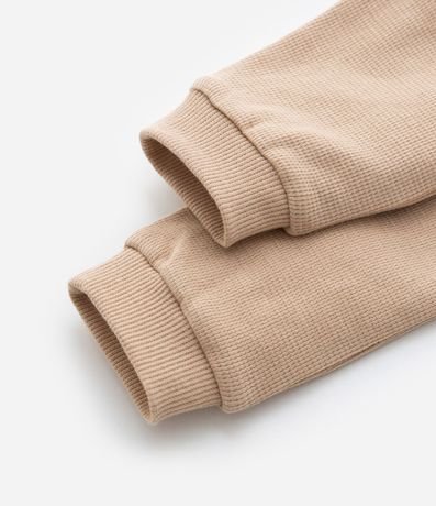 Pantalón Infantil Texturizado con Bolsillos - Talle 0 a 18 meses 4
