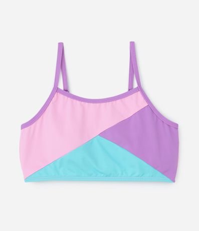 Bikini Infantil con Recortes y Protección UV - Talle 7 a 16 años 3