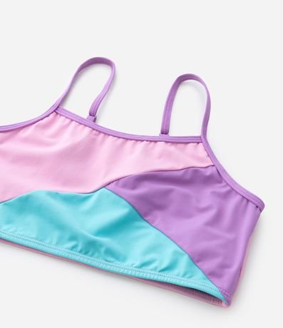 Bikini Infantil con Recortes y Protección UV - Talle 7 a 16 años 7