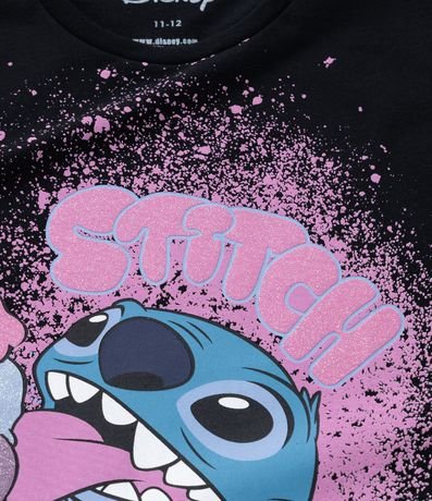 Remera Infantil con Estampa Stitch con Helado - Talle 5 a 14 años 4