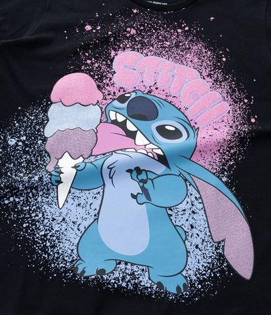 Remera Infantil con Estampa Stitch con Helado - Talle 5 a 14 años 5