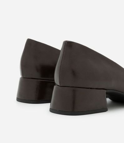 Zapato Scarpin Básico con Tacón Bloque 4