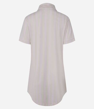 Camisón Americana Rayada y con Toque Suave 4