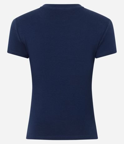 Blusa Básica Justa y Alargada en Rib 5