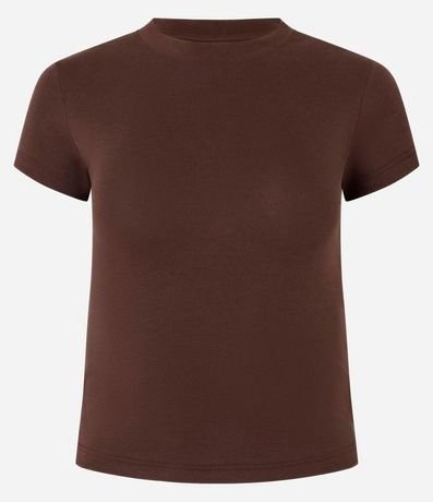 Blusa Básica Justa y Alargada en Rib 4