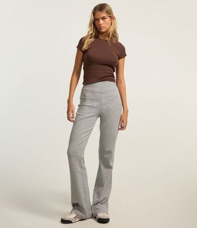 Blusa Básica Justa y Alargada en Rib 2