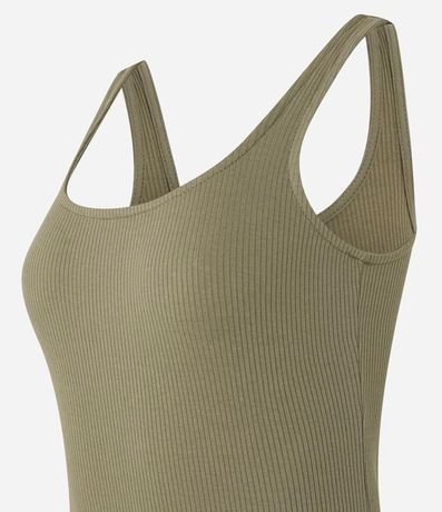 Vestido Midi en Algodón con Escote Cuadrado 5