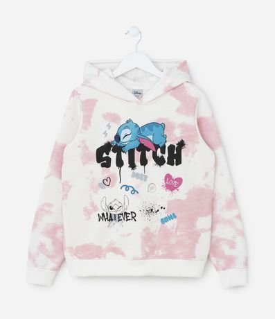 Saco Infantil con Estampa de Stitch Tie Dye - Talle 5 A 14