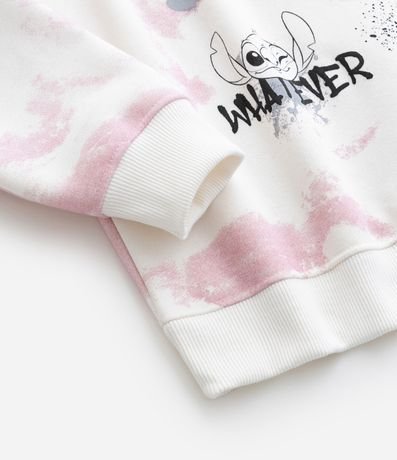 Saco Infantil con Estampa de Stitch Tie Dye - Talle 5 A 14 5