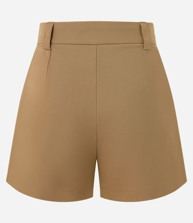 Short Alfaiatado con Hebilla Metalizada en las Trabillas 8