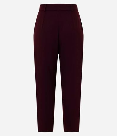 Pantalón Zanahoria en Crepé con Pliegues y Bolsillos 6