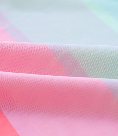 Salida de Playa Infantil en Tule con Rayas - Talle 5 a 16 años 3