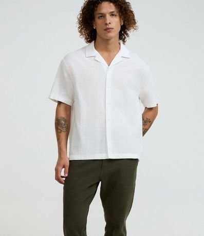 Pantalón Skinny en Sarga con Elastano 3