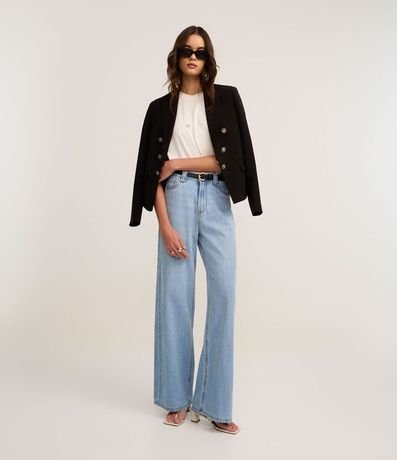 Blusa en Algodón con Bordado de Lazos con Perlas 2