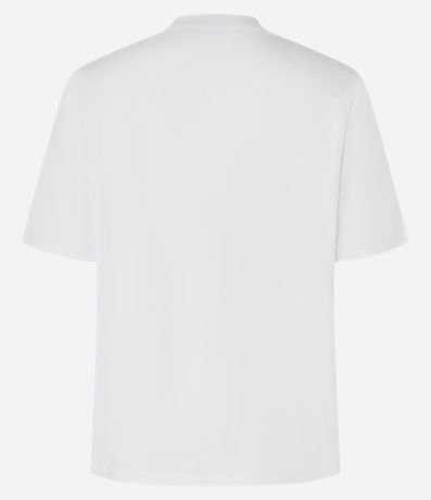 Blusa en Algodón con Bordado de Lazos con Perlas 7