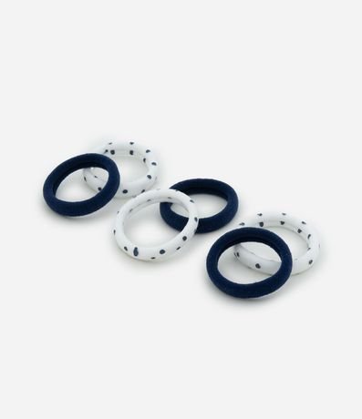 Kit 06 Elástico para el Pelo Variados 2