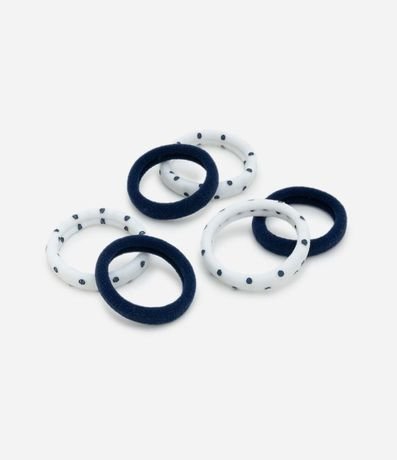 Kit 06 Elástico para el Pelo Variados 3