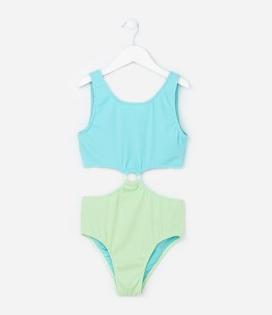 Malla Infantil con Protección UV  y Recorte  - Talle 7 a 16 años