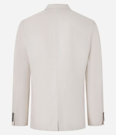 Saco de Traje Social en Viscolino con Medio Forro 7