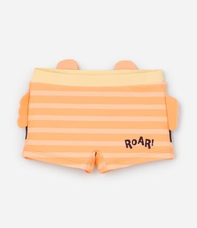 Sunga Infantil Boxer en Microfibra con Estampa de Tigre - Talle 2 a 4 años 2