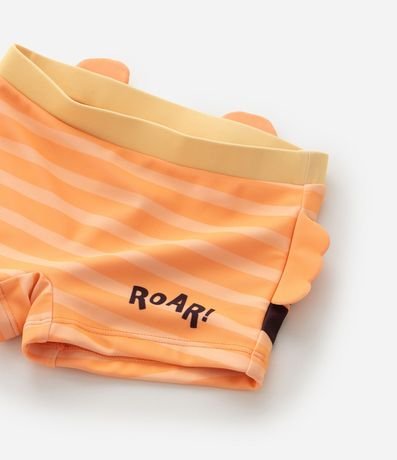 Sunga Infantil Boxer en Microfibra con Estampa de Tigre - Talle 2 a 4 años 5