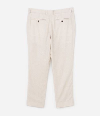 Pantalón Relaxed en Viscolino con Cintura Trabilla 6