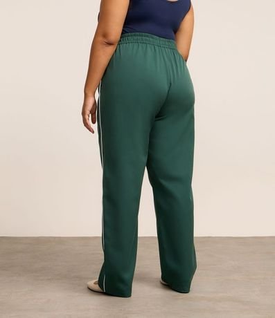 Pantalón Recto Sportcore en Crepé Curve & Plus Size 3