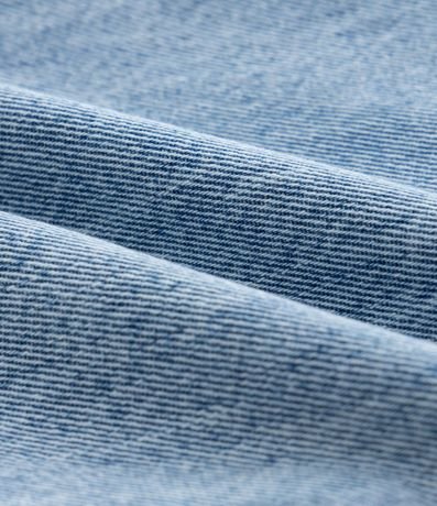 Pantalón Mom Infantil en Jeans con Bordados de Corazones - Talle 5 a 14 años 3