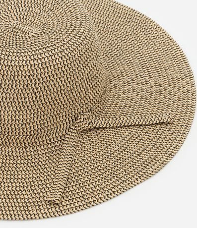 Sombrero de Playa en Paja con Aba Mediana y Gross 3