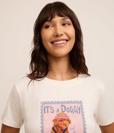 Pijama Short Doll con Estampa de Poodle Campeón 2