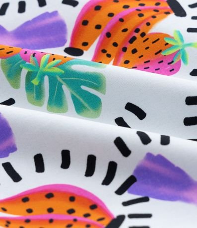 Malla Infantil con Estampa Frutas y Protección UV - Talle 5 a 14 años 3