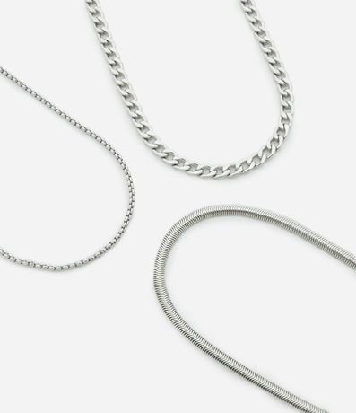 Collar Camada con Cadenas Variadas 1