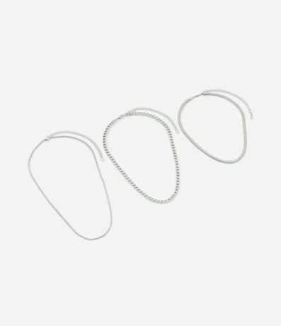 Collar Camada con Cadenas Variadas 2