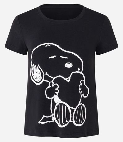 Blusa de Pijama con Estampa Snoopy y Peach Touch 3