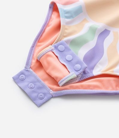 Malla Infantil con Protección UV  y Estampa Sol - Talle 2 a 6 años 5