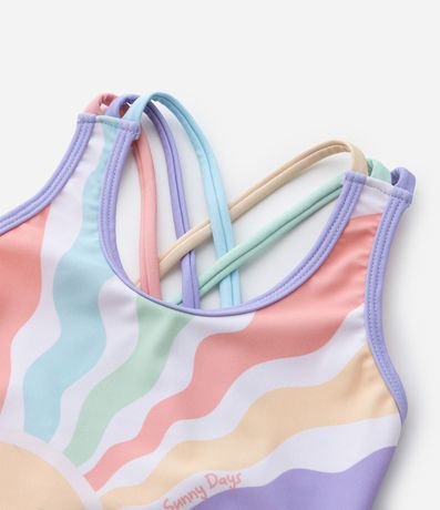 Malla Infantil con Protección UV  y Estampa Sol - Talle 2 a 6 años 6