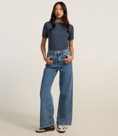 Blusa en Viscosa con Manga Plegada 2