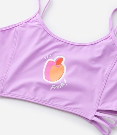 Bikini Infantil con Tiras Laterales y Protección UV - Talle 5 a 14 años 10