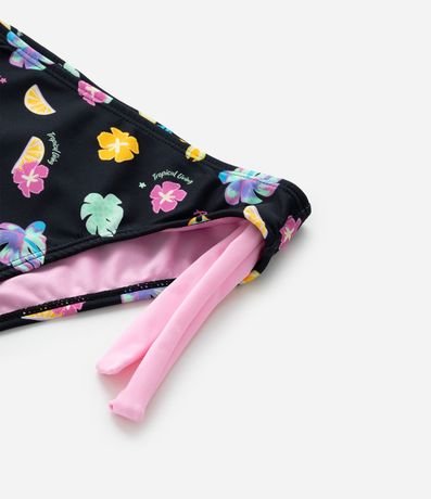 Bikini Infantil con Protección UV y Recortes de Estrellas - Talle 5 a 14 años 9