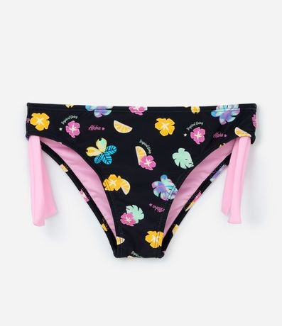 Bikini Infantil con Protección UV y Recortes de Estrellas - Talle 5 a 14 años 5
