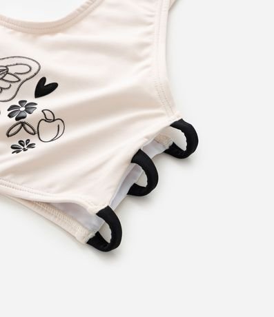 Bikini Infantil con Tiras laterales y Estampa Tropical - Talle 5 a 14 años 9