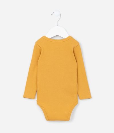 Body Infantil con Estampa Interactiva Autobus y Oso - Talle 0 a 18 meses 2