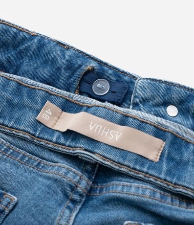 Pantalón Recto en Jeans con Elastano Detalles Curve & Plus Size 9