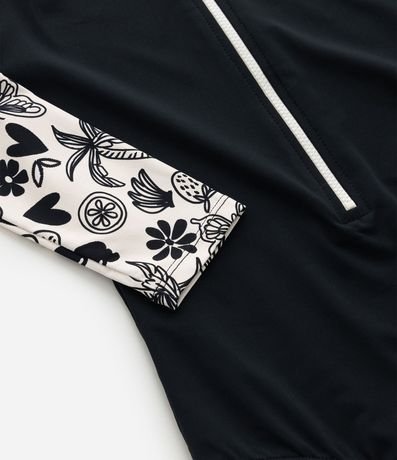 Malla Infantil con Protección UV  y Mangas Estampadas - Talle 5 a 14 años 5